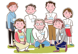 get in onのイラスト